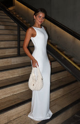 Country Club Maxi Dress White