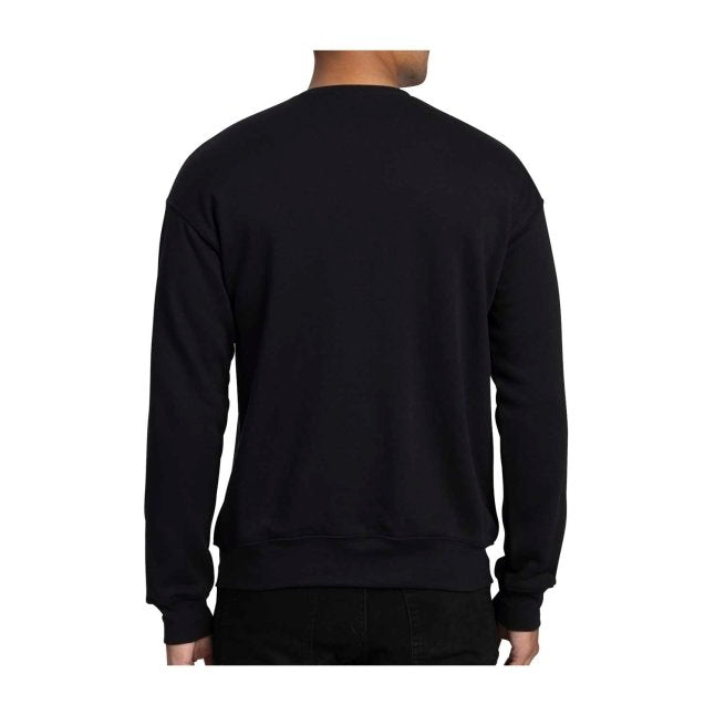 May Pokémon Trainers Black Oversize Drop-Shoulder Crew Neck Sweatshirt - Adult