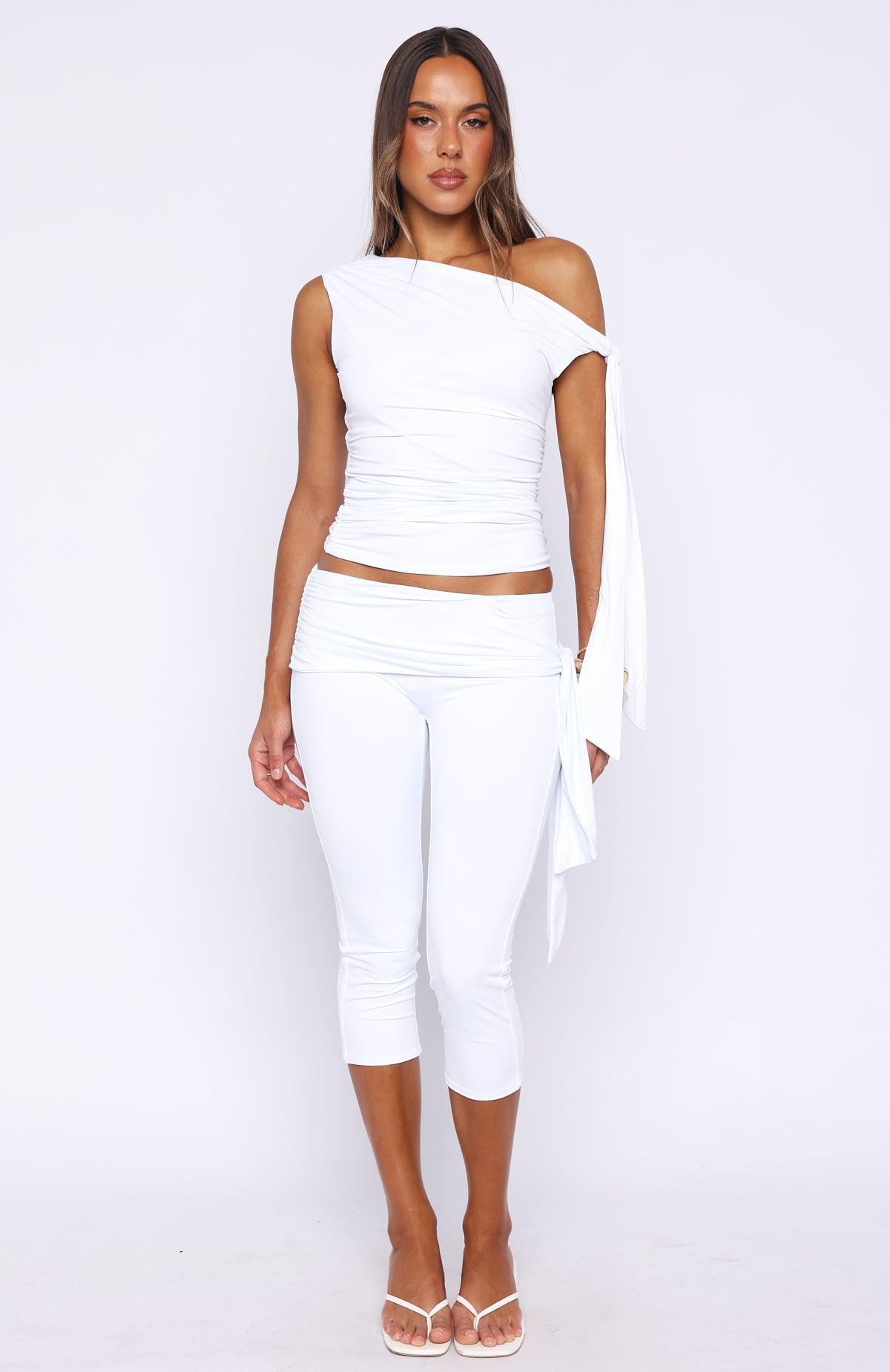 Fade Away With Me Top White
