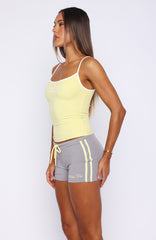 Verano Sixteen Giulia Singlet Top Lemon