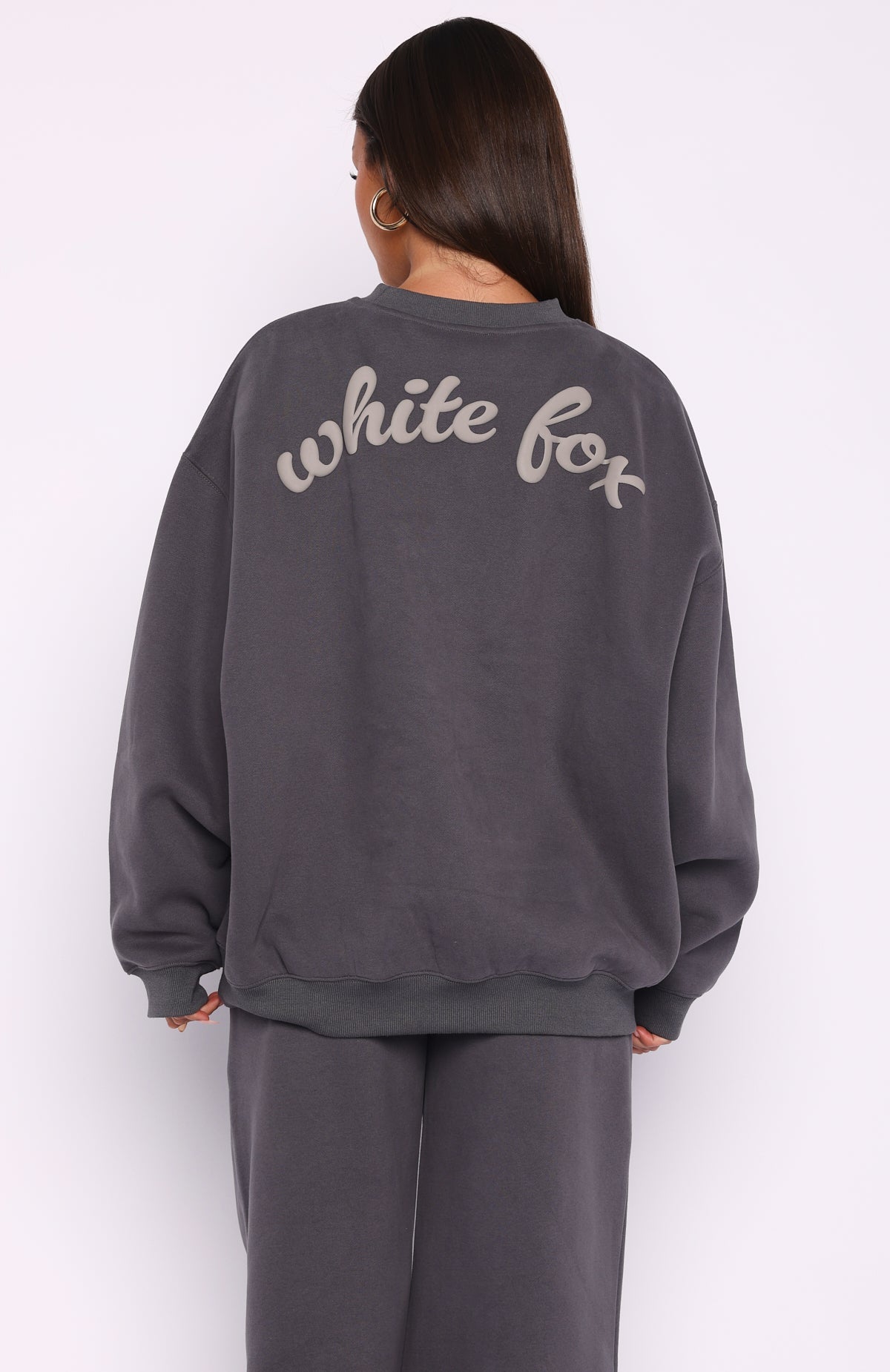 Why Won't You Oversized Drop Shoulder Sweater Volcanic