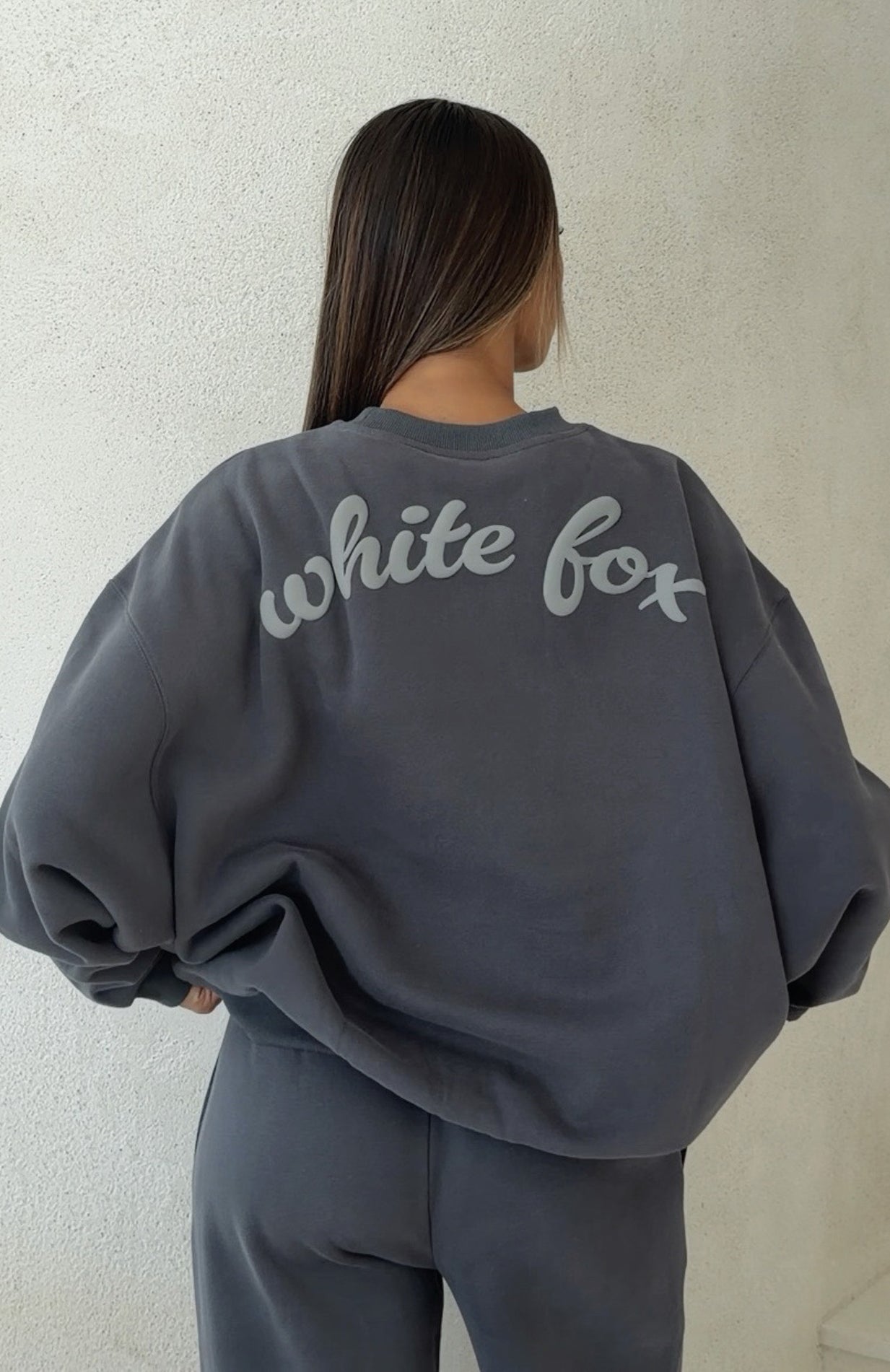 Why Won't You Oversized Drop Shoulder Sweater Volcanic